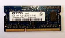 Elpida 2Gb (1x 2GB) DDR3 1600MHz C11 (PC3 12800S) SO-DIMM (204-pin, für Apple und