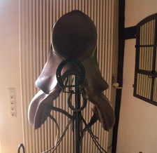 Max Benz Dressursattel, neuwertig "Grand Prix Spezial", 17 Zoll