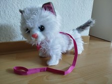 elektrische Katze weiss