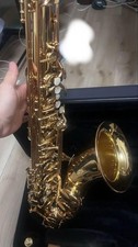 YAMAHA YTS-275 Tenorsaxophon Gold gebraucht mit Hartschalenkoffer Mundstück