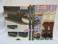 P1007	Roco Kataloge 2 x News 1993, 2 x Minitanks News 1993, mit Gebrauchsspuren