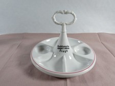 Porzellan menage raddampfer - menage,