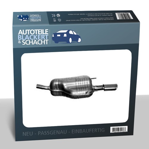 Auspuff endtopf für opel - für,