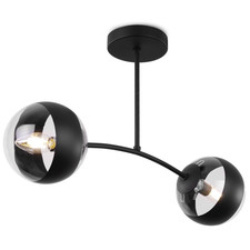 TOLEDO Schwarze Deckenleuchte