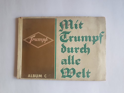 Sammelbilderalbum mit trumpf - sammelbilderalbum,,