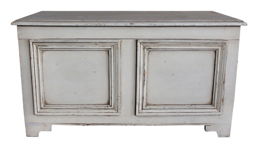 Truhe anik weiss massivholz - anik,