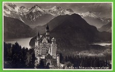 Hohenschwangau (um 1925) - Schloß Neuschwanstein - Schwangau Füssen - AK 706