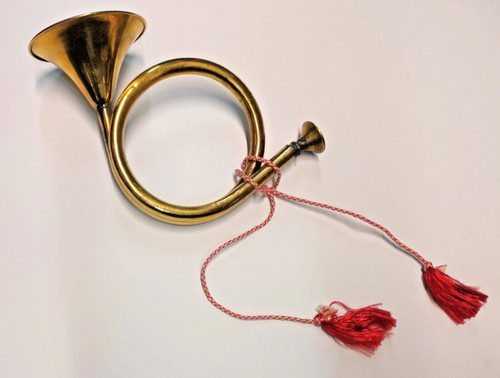 Post horn klein messing - post, klein,