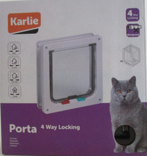 Katzentür 4-Wege-Verschluss