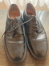 Falcon "DEI-TEX", Budapester Lederschuhe, in schwarz, Gr. 7,5 in gutem Zustand