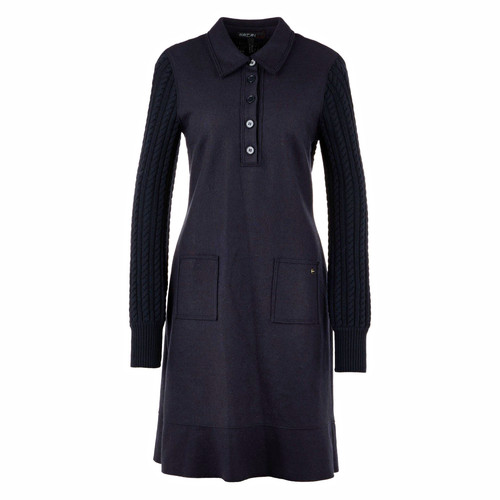 Marc cain midikleid aus - cain, wolle