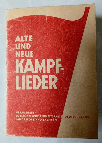 Altes liederbuch sed - liederbuch, *
