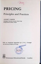Pricing: Principles and
