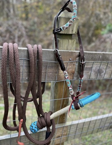 Bitless hackamore rawhide - hackamore,