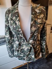 Damen Jacke camouflage mit