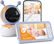 BOIFUN 1080P  Babyphone mit 5"