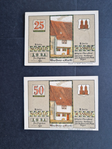 659 notgeldscheine stadt - notgeldscheine,