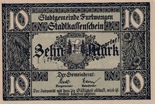 Furtwangen - Stadt - 10 Mark -