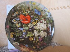 "Am Wegesrand" wunderschöner Porzellanteller  Fürstenberg Porzellanmanufaktur