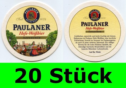 Stück bierdeckel paulaner - stück,
