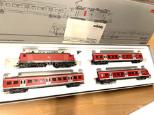 MÄRKLIN HO S-Bahn Wendezug  DB mit E-Lok 143 606-2 Metall nr 26507 OVP neuwertig