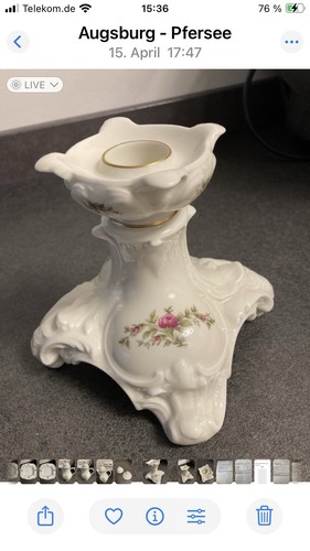 Rosenthal selb kerzenständer - rosenthal,