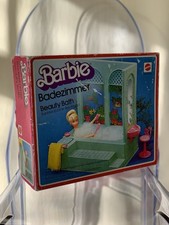 Altes vintage Barbie Badezimmer 70er Jahre