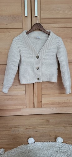 Kurze strickjacke beige 38 - kurze,