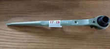 MCC Ratschen Gerüstschlüssel RW-1719,17mm x 19mm.Made in Japan.