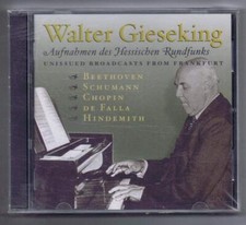 Walter Gieseking: Unissued