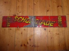 Emailschild Kobold Schokolade