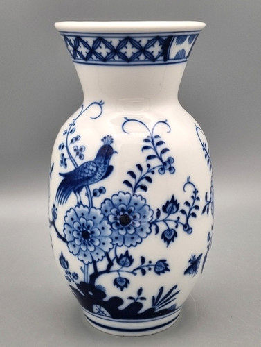 Meissen porzellan vase - 18,7, cm