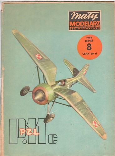 Maly modelarz 1986 - modelarz,