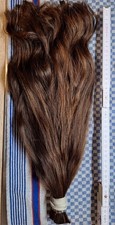 gewaltiger Schnitthaar-Zopf ca. 45 cm 188 g von 16-jähriger junger Frau