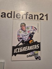DEL 20-21 2020-2021 SIGNIERT ICEBREAKERS Leon Gawanke EHC Eisbären Berlin