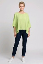 Oversize leinen mix tunika - oversize, leinen-mix