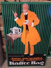 Kaffee Hag 70x45 Cm Emaille