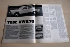 MOT 20/1970 VW K 70 im TEST