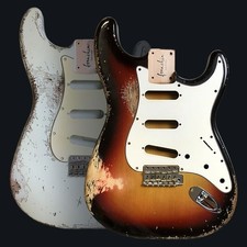 FRANCHIN Mercury Gitarrenkörper Relic Aged 100% Nitro Strat-Typ *MADE TO ORDER