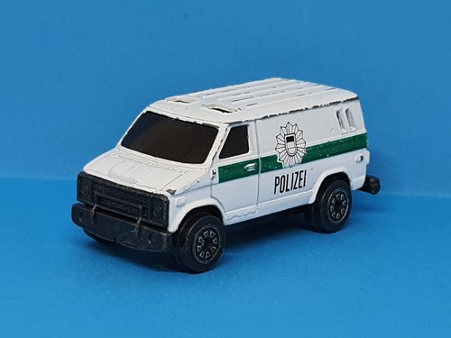 Van police modellauto - van,
