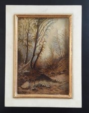 Hübsches antikes Gemälde