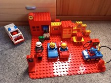 Lego Duplo Werkstatt mit Autorennen