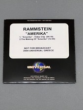 RAMMSTEIN - AMERIKA (GREECE-PROMO) DVDr "NEU"