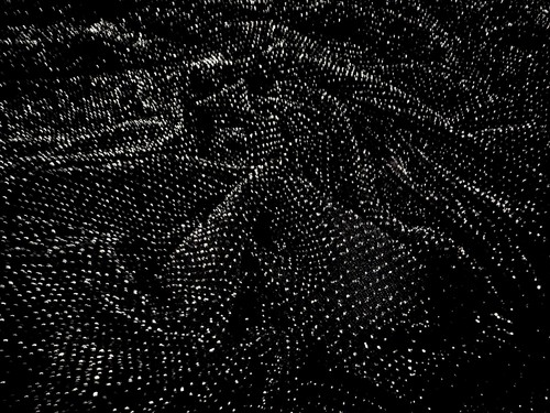 Metallic slinky spandex - metallic,