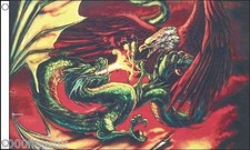Flagge Drachen und Adler