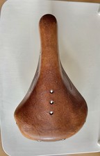 Fahrradsattel aus Leder für Oldtimer geeignet, Lepper.  