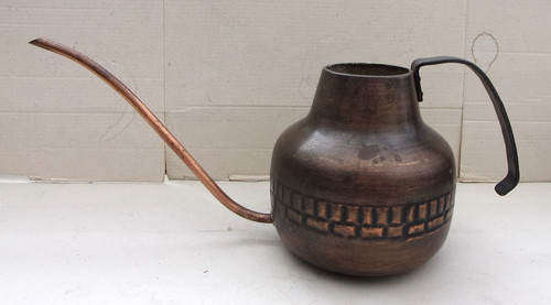 Vintage kupfer gießkanne - vintage,