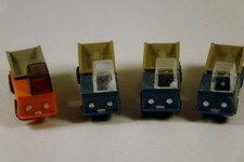 DDR GDR Spur H0 4 Stück Multicar Muldenkipper siehe Bild 