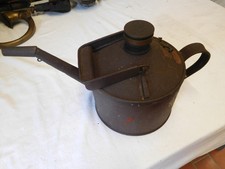 Alte F. FA Schulze Berlin Ölkanne Blech Metall 3 Liter ?  Antik ? fürSammler