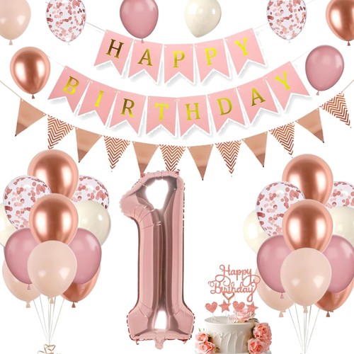 Geburtstag deko roségold - deko,